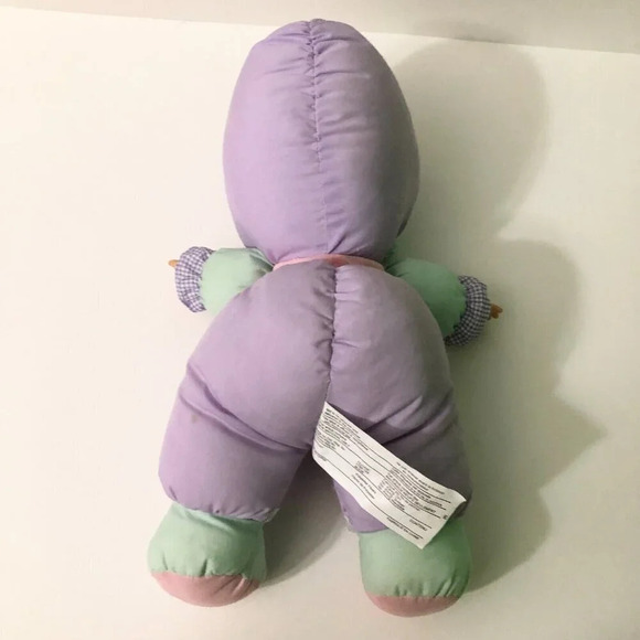 Vintage Doll Soft  Stuffed Squeaker Plush Cloth 14 Inch Puffalump Style - Picture 6 of 16